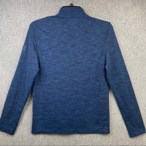 Under Armour Vanish Heatgear 1/4 Zip Blue Black Pullover Shirt Men’s Size M - Picture 2 of 7